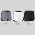 thumbnail image 2 of TFixol Pantalones cortos para correr para mujer, capa de cobertura 2 en 1, forro de compresión, deporte de descanso, 2 of 8