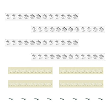 

TAONMEISU Acrylic Jewelry Wall Bracket Easy to Install Perfect Gifts Rack