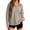 Khaki(Womens Sweatshirts), variant on GUACER Long Sleeve Tops for Women Hoodless Trendy Oversized Half-Zip Soft Casual Pullover Sweatshirts