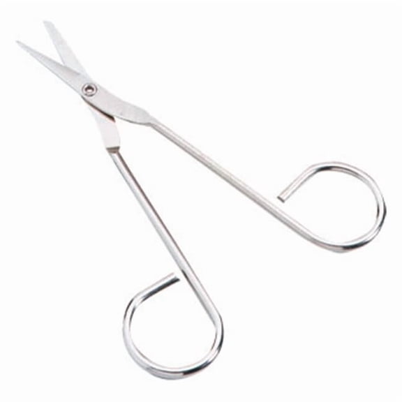 Nickel-Plated Scissors, 4 1/2", 1/Each