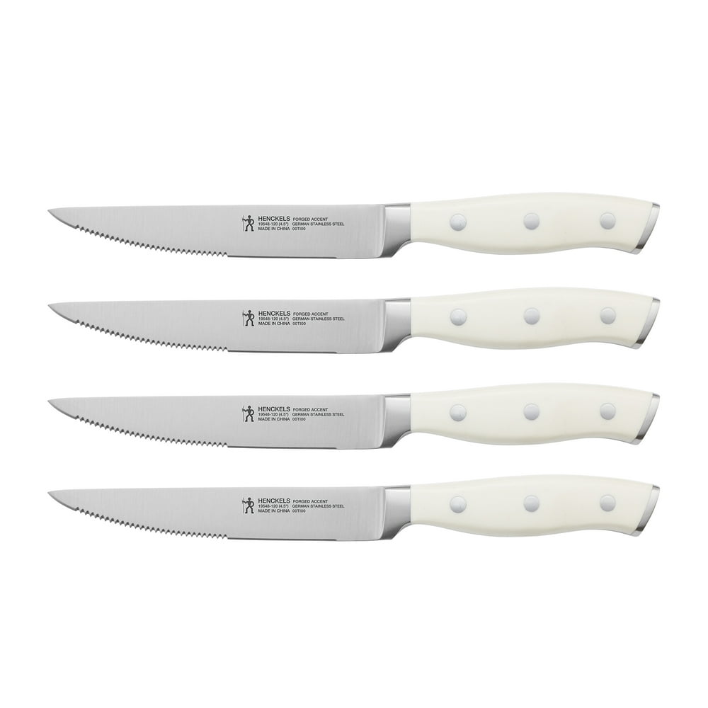 henckels white knife set