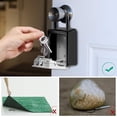 thumbnail image 7 of K-Cliffs Heavy Duty Lock Box Secure Portable 4 digit Combination Key Lockbox With Shackle Safe for Realtor's Open House Holds up to 5 Keys, 7 of 7