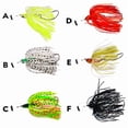 thumbnail image 4 of 2pc 12G/15G/20G/25G Chatter Baits Weed Free Fishing under Pike Walleye Lures With Hook, 4 of 9