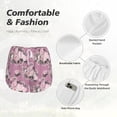 thumbnail image 4 of Rateoe Rose Flowers Printed 2 in 1 Women's Workout Shorts for Athletic Gym Running Shorts with Phone Pockets-XX-Large, 4 of 7