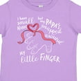 thumbnail image 4 of Inktastic I Have Small Hands, but My Papas Wrapped Around My Little Finger Boys or Girls Toddler T-Shirt, 4 of 5