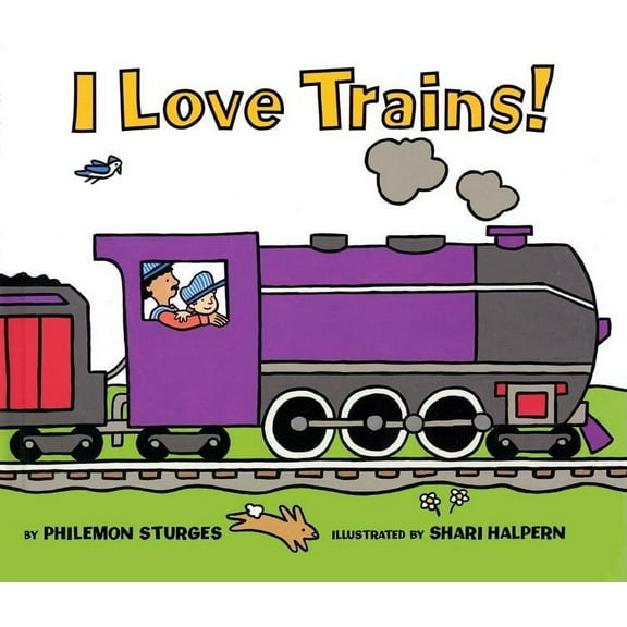 I Love Trains, (Paperback)