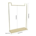thumbnail image 2 of Clothing Garment Rack Metal Heavy Duty Display Rack Hanger for Home/Store, 2 of 14