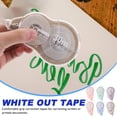 thumbnail image 3 of 6pcs White-out Correction Tape Students Correction Tape Portable Correction Tape Small Correction Tape, 3 of 7