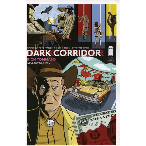 Dark Corridor #2 VF ; Image Comic Book