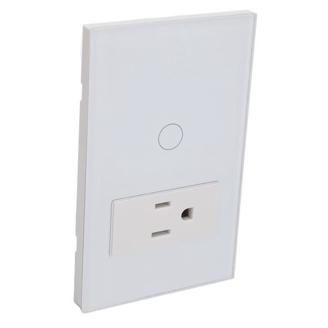 Smart Switch, US Branche 110-240V Smart Switch Tact Panel Touled Glass PC pour l'hôtel
