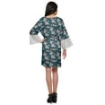 thumbnail image 5 of Moomaya Printed Cotton Wrap Lightweight Kimono Short Bathrobes For Women, 5 of 6