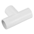 thumbnail image 5 of Uxcell 6Pcs Conduit Coupler T-Shaped Fittings Pipes Vinyl Tubing Pipe Connectors 20mm 3 Ways, 5 of 7