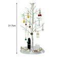 thumbnail image 5 of Jubilant Jewelry Stand Organizer Tree Shape Design Tangle-Free Detachable Stable Base Earring Hanger Necklace Holder, 5 of 7