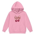 thumbnail image 4 of LRen Toddler Girl Sweatsuit Set Valentines Bowknot Print Crew Neck Long Sleeve Warm Pullover Tops and Jogger Pants Trendy Fall Outfits for Girls, 4 of 5
