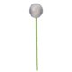 thumbnail image 1 of Adorno colgante Vickerman de 10 cm x 46 cm en barra con purpurina plateada, 1 of 4