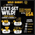 thumbnail image 6 of Wild Bobby Basketball Fantasy Fan Sports Unisex Light Cotton Tee for Men Women Fans, 6 of 6