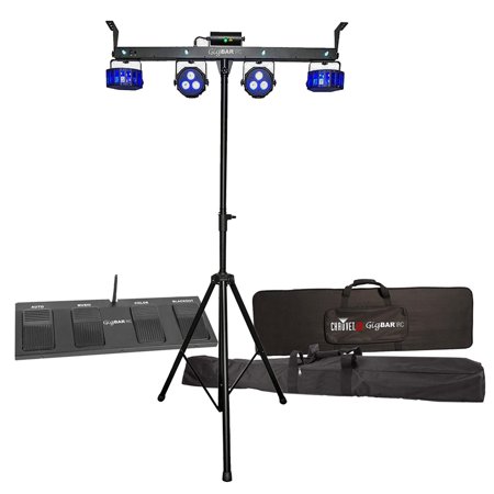 UPC 781462212650 product image for CHAUVET GigBar IRC 4-in-1 Laser Strobe Derby Par DJ LED Light Bar System +Tripod | upcitemdb.com