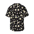 thumbnail image 2 of Xecao offers the Daisy for Men's Casual Short-sleeved Shirt, a button-up collared shirt with a pocket, perfect for beach vacations and yacht travel in the Small size., 2 of 7