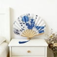 thumbnail image 6 of Wzzjkit Folding Hand Fan With Colorful Classical Style Folding Fan for Party Dancing Wedding and Home Decoration, 6 of 6