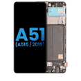 thumbnail image 1 of Replacement LCD Assembly With Frame Compatible For Samsung Galaxy A51 4G (A515 / 2019) ( No Fingerprint Scanner) (Aftermarket: Incell) (All Colors), 1 of 3