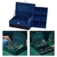 thumbnail image 3 of Caja organizadora de joyas Yuyangstore con 6 estuches para relojes/pulseras Organizador de almacenamiento de joyas, 3 of 8