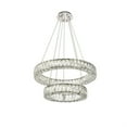thumbnail image 3 of Monroe Integrated LED chip light Chrome Chandelier Clear Royal Cut Crystal, 3 of 3