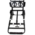 thumbnail image 2 of INTBUYING Stair Climbing Cart Portable Folding Hand Truck Luggage Cart with Extended Hand Lever with 6 Wheels and 2 Backup Wheels, 2 of 5