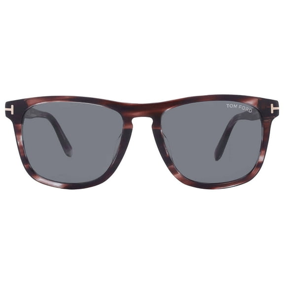 Tom Ford Gerard Smoke Square Men's Sunglasses FT0930-F 56A 56