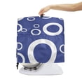 thumbnail image 5 of FOR U DESIGNS Circle Blue Stand Mixer Cover compatible with Kitchen Aid Mixer Portable Mixer Dust Covers Multi Pockets Compatible with Kitchen Aid 6-8 Quart Bowl Lift - L, 5 of 8