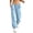 Blue sweatpants women, variant on Nfurl Womens Cargo Sweatpants Pockets Elastic Waist Drawstring Cuffed Bottoms Jogging Pants Low Rise Sweat Pants Comfy Workout Casual Sweatpant Navy,XXXL