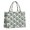 Green Pink Geometric, variant on Large Capacity Tote Bag,Red Black Checkerboard Checkered Pattern Handbag Fashion Luxury Tote Bag,15.7"x13"x 5.1" Inches,Laptop Compatible