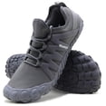 thumbnail image 1 of Zapatos Weweya Barefoot Five Fingers minimalistas para correr para hombre, color gris, 1 of 6