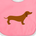 thumbnail image 4 of Inktastic Dachshund Boys or Girls Baby Bib, 4 of 4