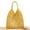 Yellow, variant on Cotton Rope Hollow Straw Bag Sheer Macrame Tote Bohemian Ultralight Shoulder Bags Net Pack Vintage Retro Chic Handbag