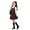 0##White651, variant on Kiijoy Girls Preppy School Outfits Plaid Long Sleeve Shirt and Pleated Skirt Set
