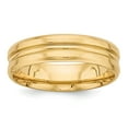 thumbnail image 1 of 14k Yellow Gold Light Comfort Fit Fancy Band - Size 12, 1 of 3
