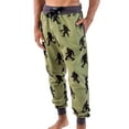 thumbnail image 2 of LazyOne Men's Jogger Sweatpants, Cozy, Warm, Pockets, Bigfoot, Mythical (Medium), 2 of 7