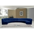 thumbnail image 2 of Meridian Furniture Infinity Navy Velvet 8pc. Modular Sectional, 2 of 4