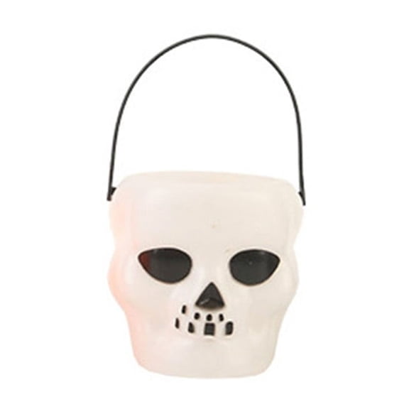 Clearance Halloween Decor Under $5 Halloween Portable Pumpkin Bucket Bucket Children Trick Or Candy Pail Holder,1PC