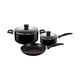 thumbnail image 1 of Batería de Cocina T-Fal Family Cook 5 Piezas Color Negro, 1 of 4