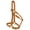 Copper, variant on Valhoma Premium Adjustable Nylon Halter, Small, Tan