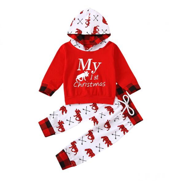 walmart baby first christmas outfit