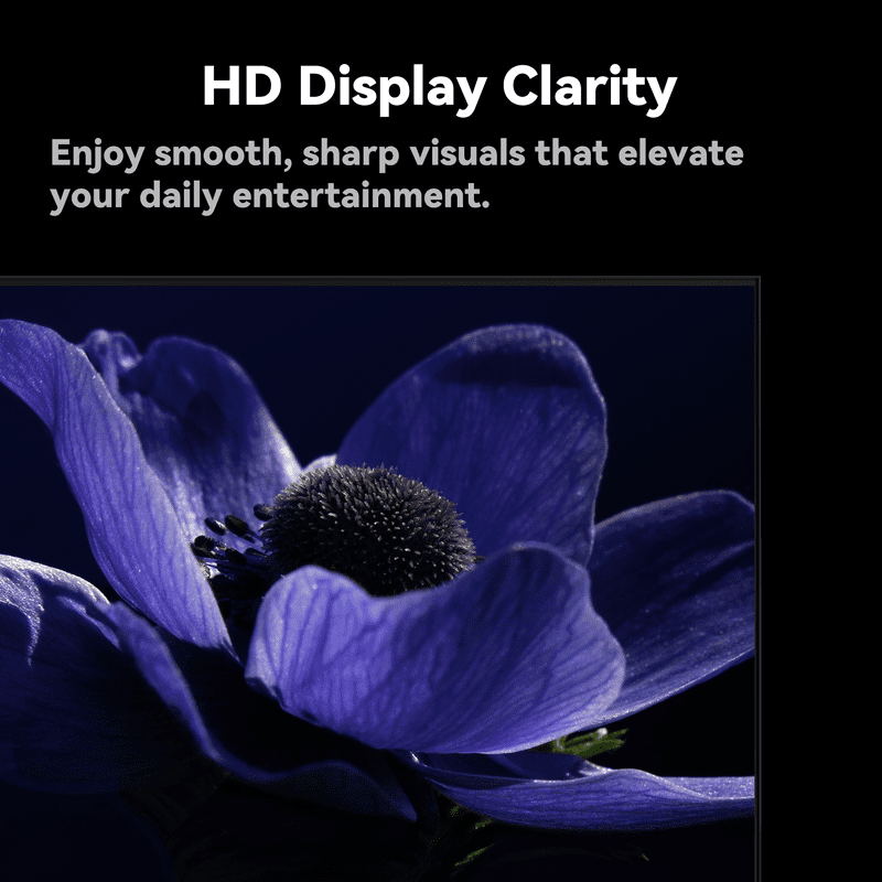 FPD 40-Inch Smart LED TV, Tizen OS 2025 Model, 1080p Full HD, HDR10, Dolby Audio display and camera view