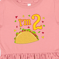 thumbnail image 4 of Inktastic I'm Two Taco Birthday Party Girls Toddler Dress, 4 of 5