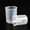Clear, variant on 500ml Transparent Plastic Graduated Beaker Kitchen Baking Measuring Cup