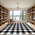 thumbnail image 2 of ODIKA 4'x6' Machine Washable Non-Slip Area Rug, Geometric Gray High Traffic Rug with Pad, Gray, 1023884, 2 of 8