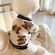 thumbnail image 4 of Pet Clothes Autumn Winter Medium Small Dog Knitted Sweater Cartoon Pattern Warm Wool Kitten Puppy Sweet Cardigan Chihuahua Pug ShopWise Round, 4 of 11
