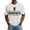 White, variant on Men's Hello Darkness My Old Friend V-Neck T-Shirt Casual Short Sleeve Graphic Tee