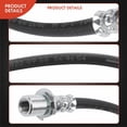 thumbnail image 5 of A-Premium Brake Hydraulic Hose Compatible with Select Toyota Models - Corolla 1985-1988, 4Runner 1986-1995, Celica 1982-1985, Pickup 1979-1983/1986-1995, T100 1993-1998 (Pack of 2), 5 of 8