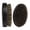 Black 2, variant on Beard Brush for Men, Natural Boar Bristles, Black Oval Wave Brush, Warp Resistant Wood Handle, for Fuller Thicker Hair, Beard & Mustache Growth, Exfoliation (Brown)